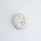 Caissettes à Cupcakes Doublées de Feuille - Explosion d'Étoiles (pack de 30)