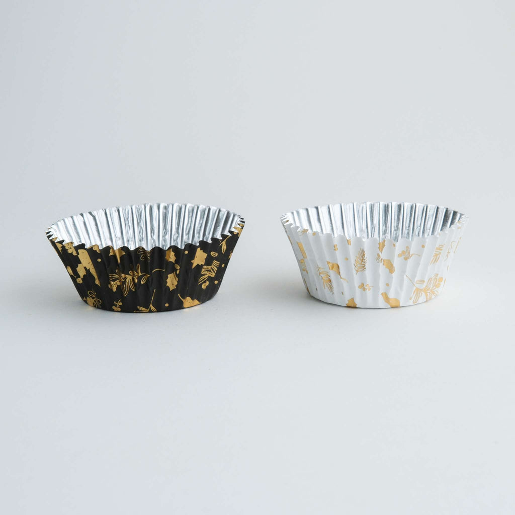 Noël Caissettes à cupcakes en Aluminium - Baies d'hiver (30 pièces)