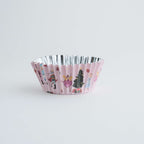 Weihnachtliche folienbeschichtete Cupcake-Förmchen - Nussknacker (30 Stück)
