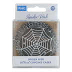 Spider Web Foil Lined Cupcake Cases Pk/30