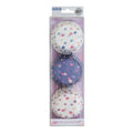Watercolour Dots Foil Lined Cupcake Cases Pk/60