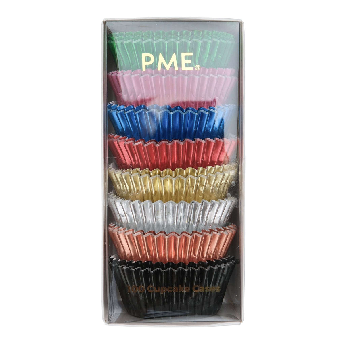 Metallic Cupcake Cases Pk/100