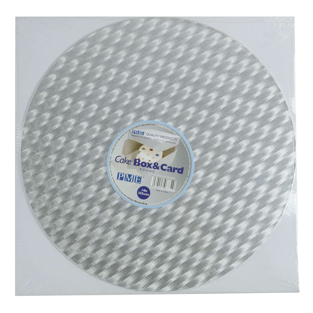 Carton rond pour gâteau et boîte (355mm / 14")