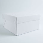 Quadratische Karte und Kuchenbox (254mm / 10")