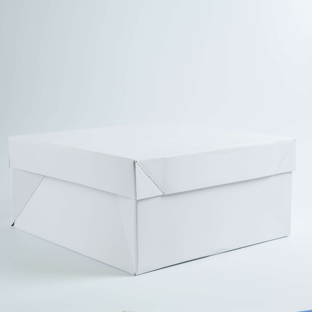 Caja y Base Cuadrada para Tartas de 30cm (12 Pulgadas)