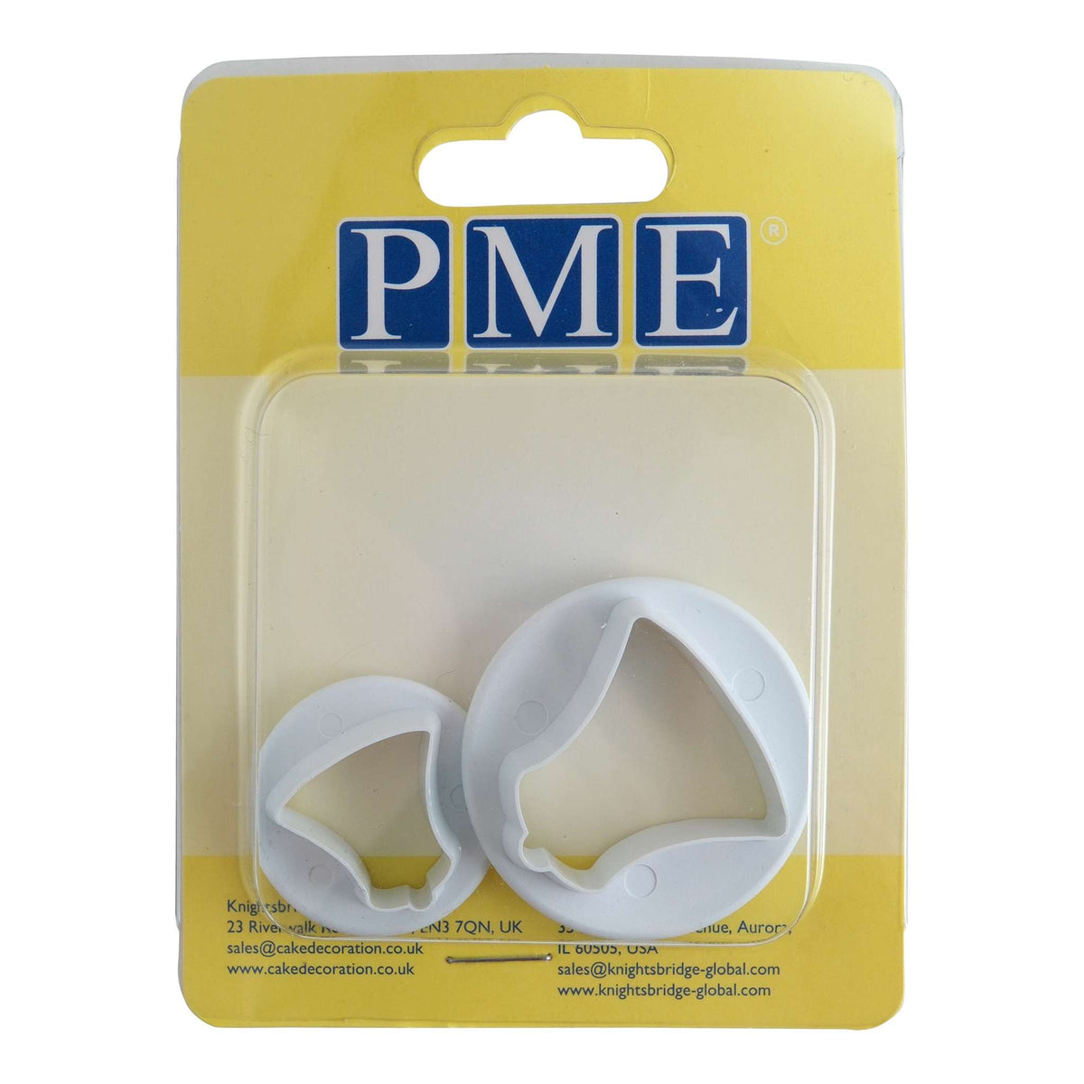 Bell Fondant Cutters Set Of 2