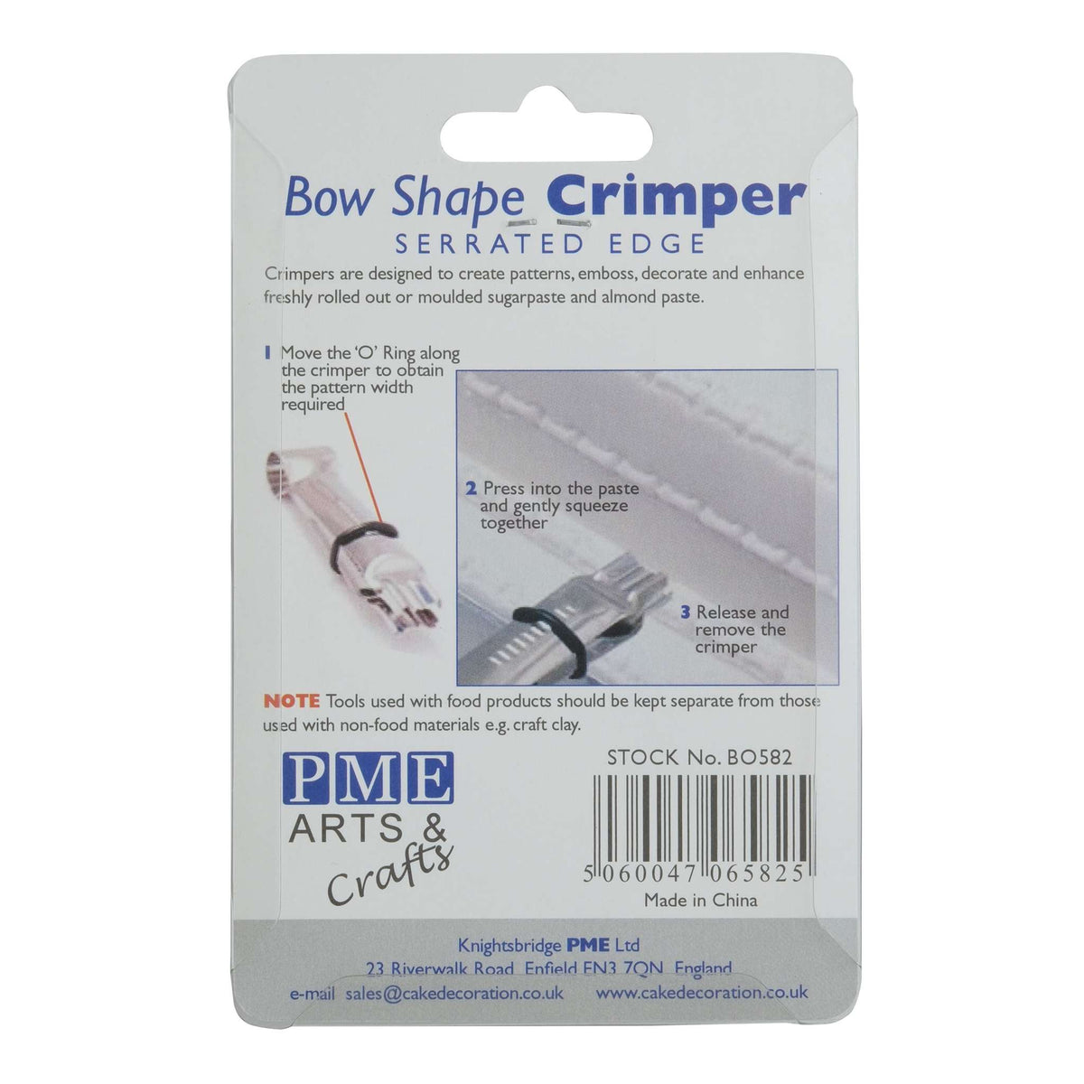 Crimper de Arco Dentado