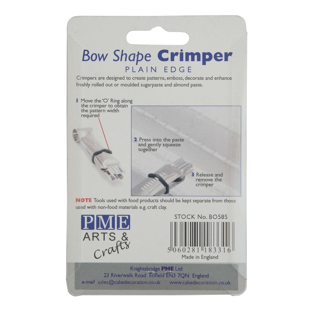 Bow Plain Crimper (3/4in)