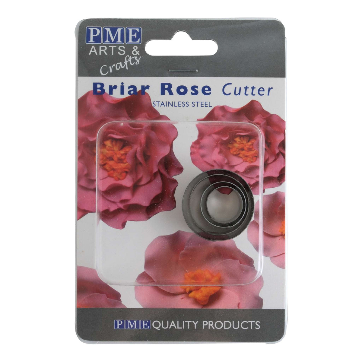 Roestvrijstalen Uitstekers - Set van 4 Briar Rose Bloemblaadjes