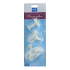 Veined Butterfly Fondant Plunger Cutters Set Of 3