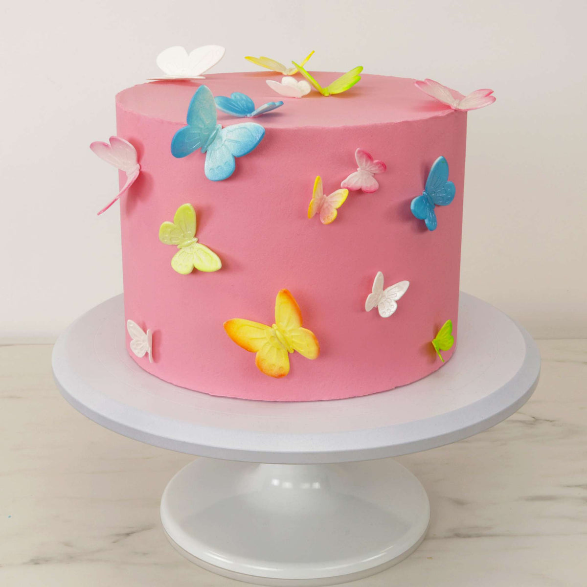 Pretty Butterfly Fondant Plunger Cutters Set Of 3