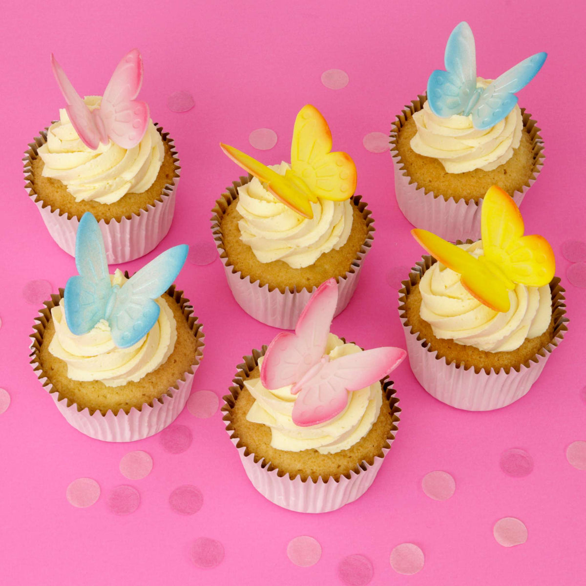 Pretty Butterfly Fondant Plunger Cutters Set Of 3