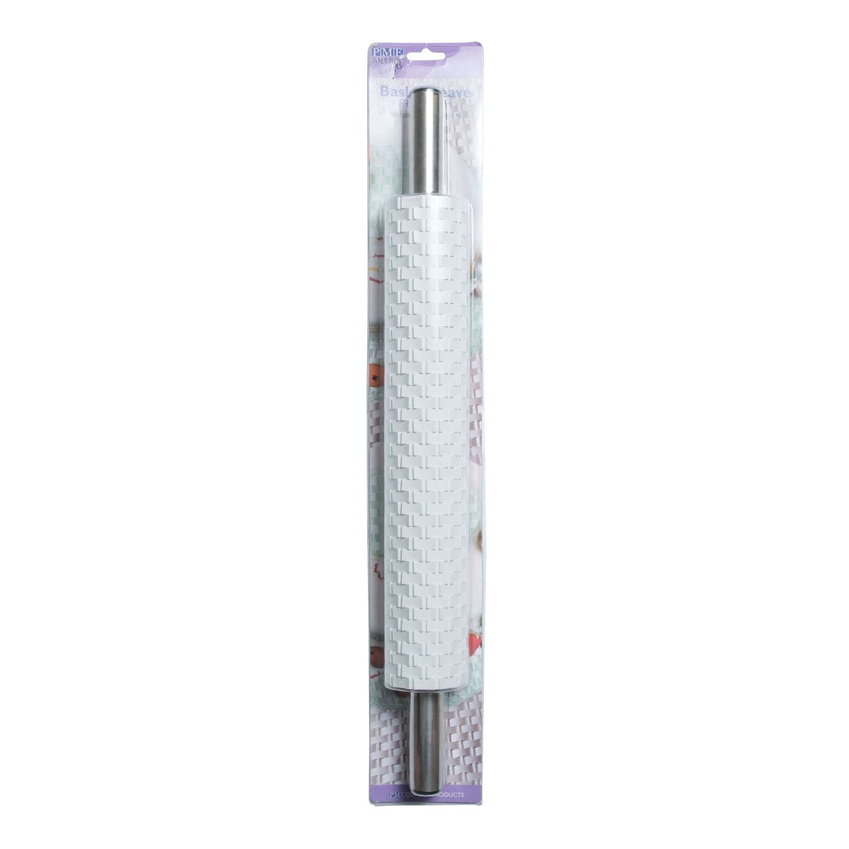 PME Basketweave Rolling Pin (382mm / 15")