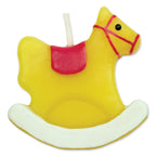 Bougies - Lot de 4 pour bébé (53mm / 2,1 po)