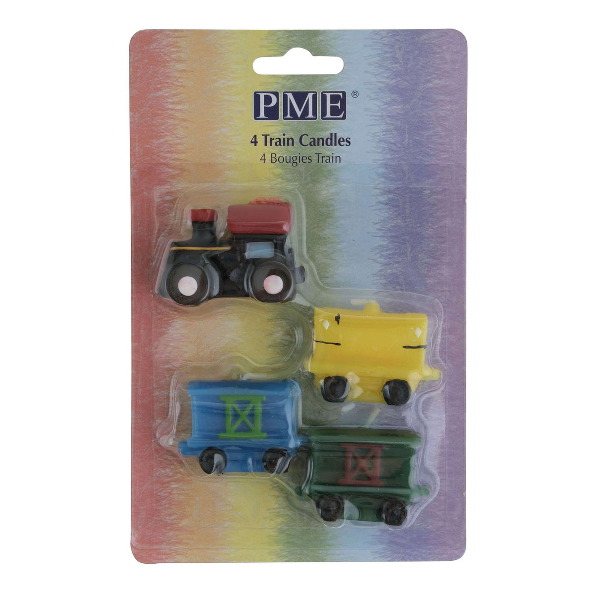 Train Candles Set Of 4