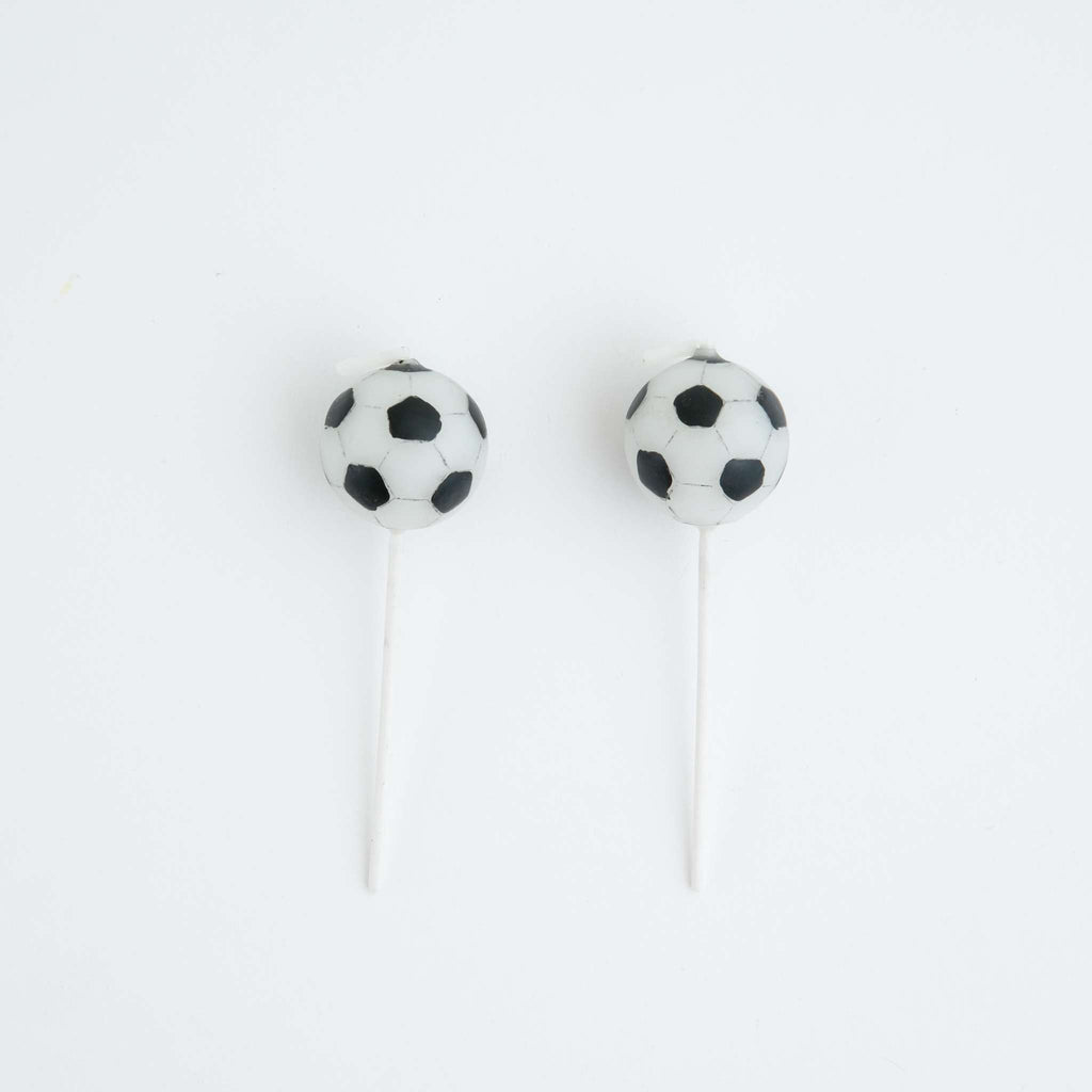 Kerzen - Fußball Set von 4 (22mm / 0.9")