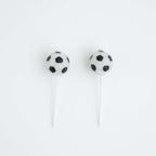 Kerzen - Fußball Set von 4 (22mm / 0.9")