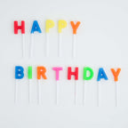 Velas de Happy Birthday Colores Vivos, Juego de 13