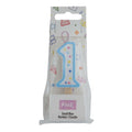 Small Blue Number One Candle
