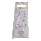 Kaarsen - Roze Nummer 8 (64mm / 2.5")
