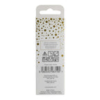 Goldene Glitter-Zahl-Kerze 4