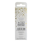 Gold Glitter Number Seven Candle