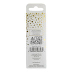Gold Glitter Number Eight Candle