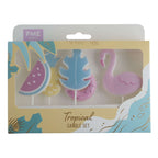Kaarsenset - Tropisch Feest - 5 stuks