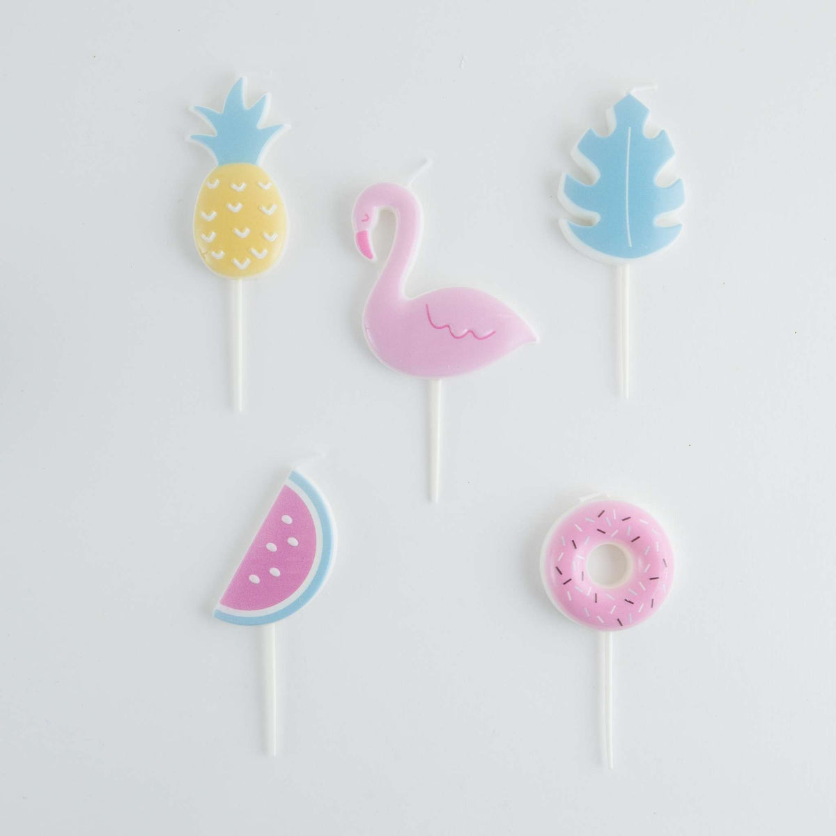 Kaarsenset - Tropisch Feest - 5 stuks