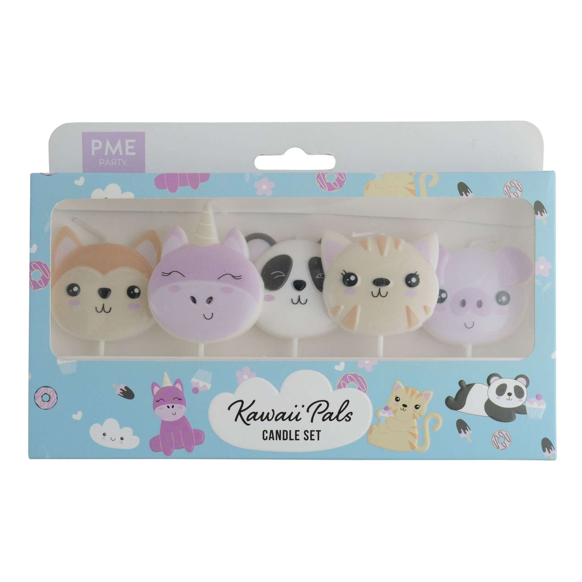 Velas - Kawaii - Set de 5