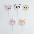 Bougies - 5 pièces - Kawaii
