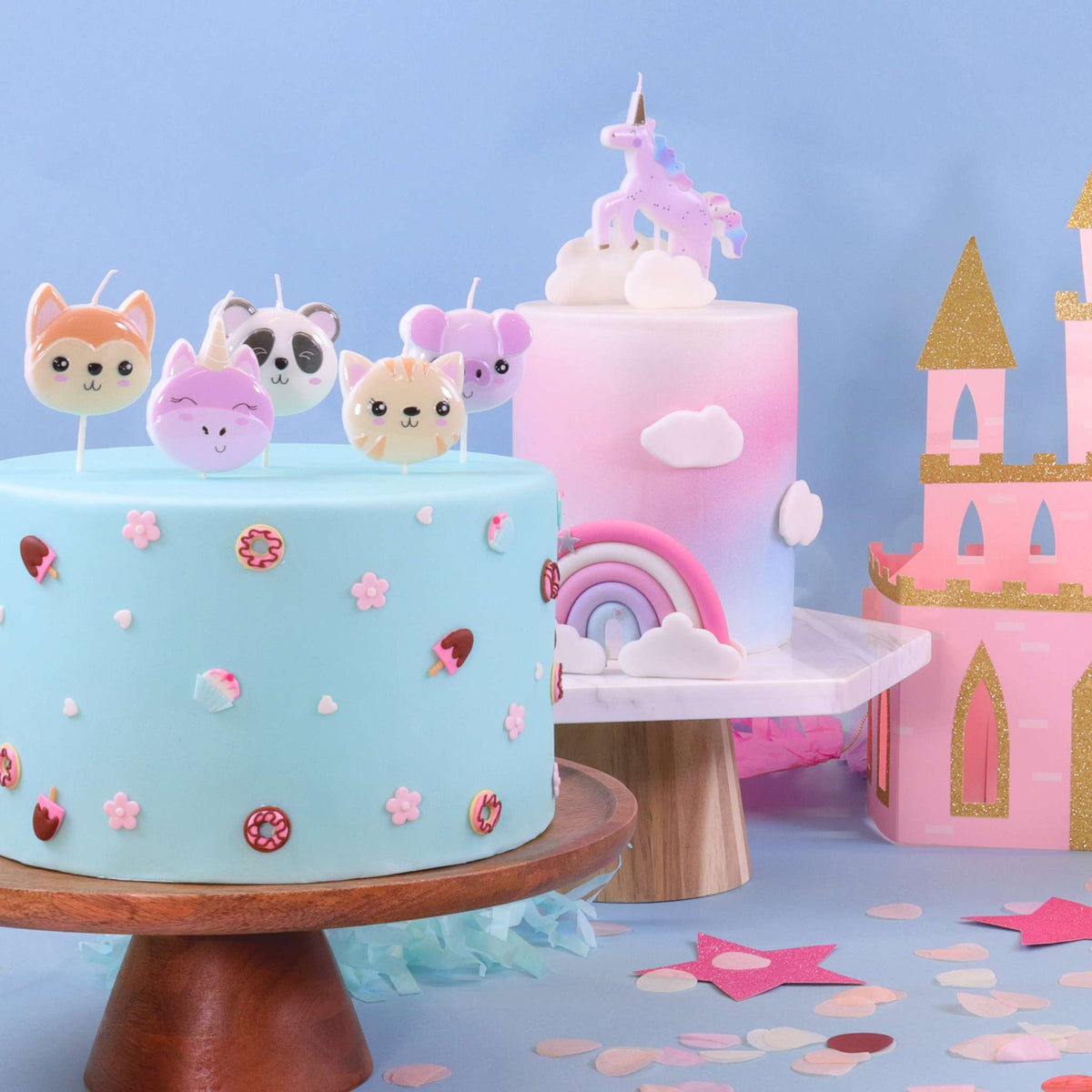 Velas - Kawaii - Set de 5