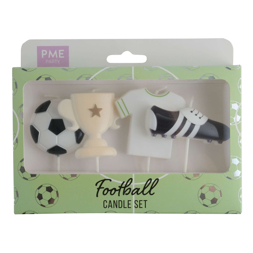 Velas - Fútbol - Set de 4