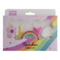 Rainbow Candles Set Of 5