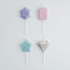 Velas - Piedras Preciosas - Set de 4