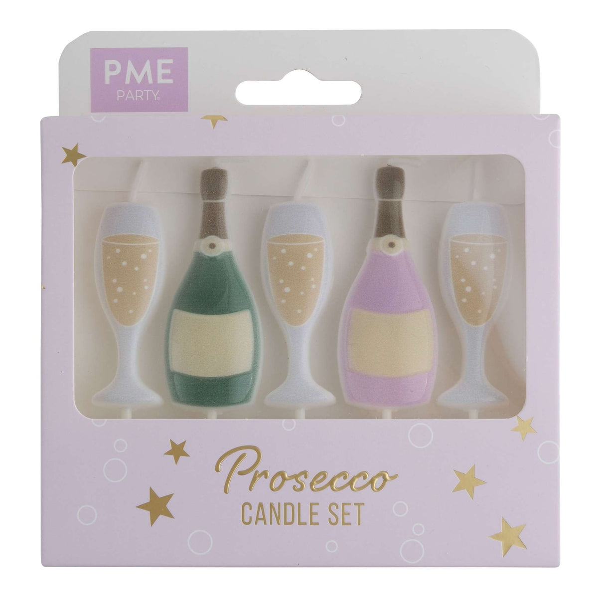 Bougies - 5 pièces - Prosecco