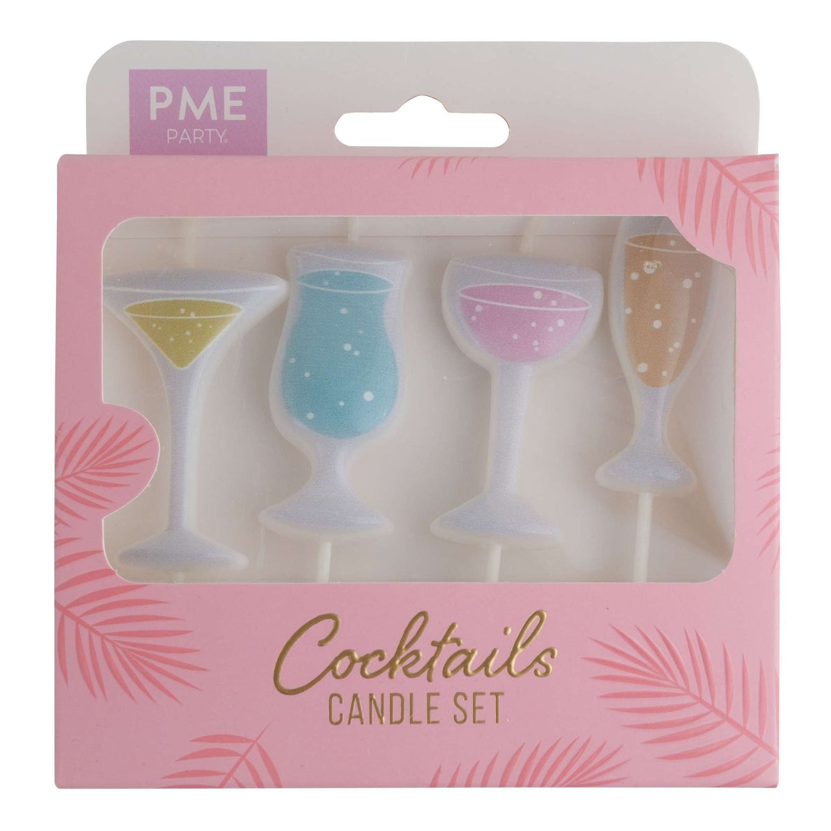 Bougies - 4 pièces - Cocktails