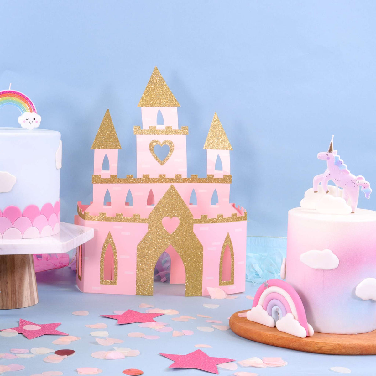 Unicorn Candle Topper