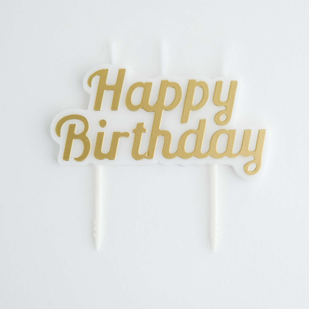 Happy Birthday Candle Topper
