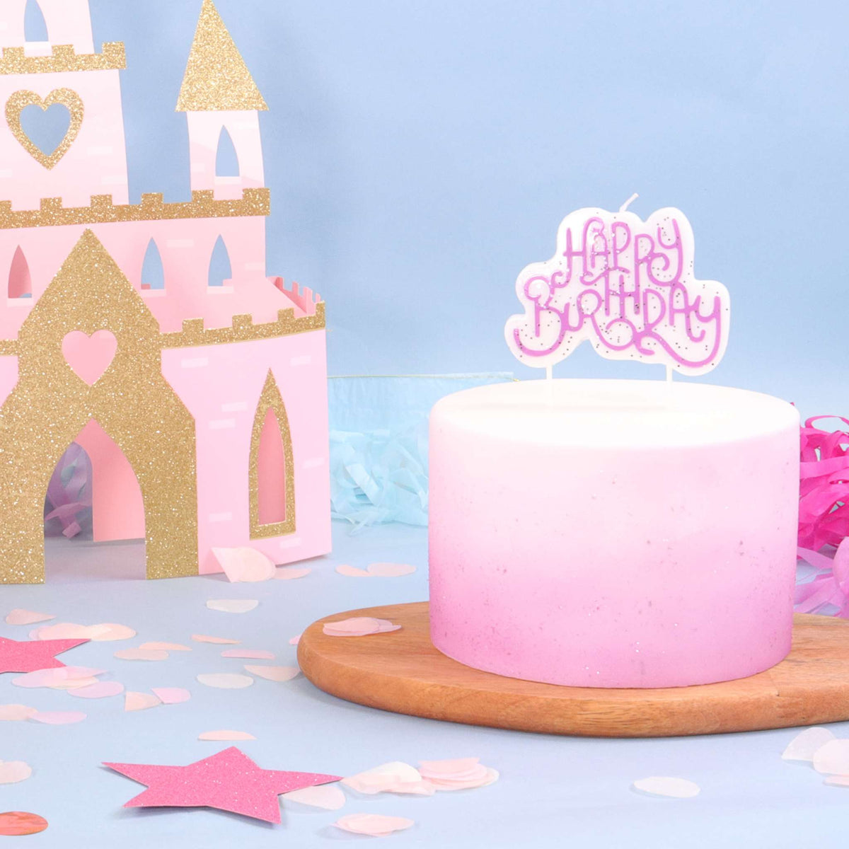 Happy Birthday Candle Topper