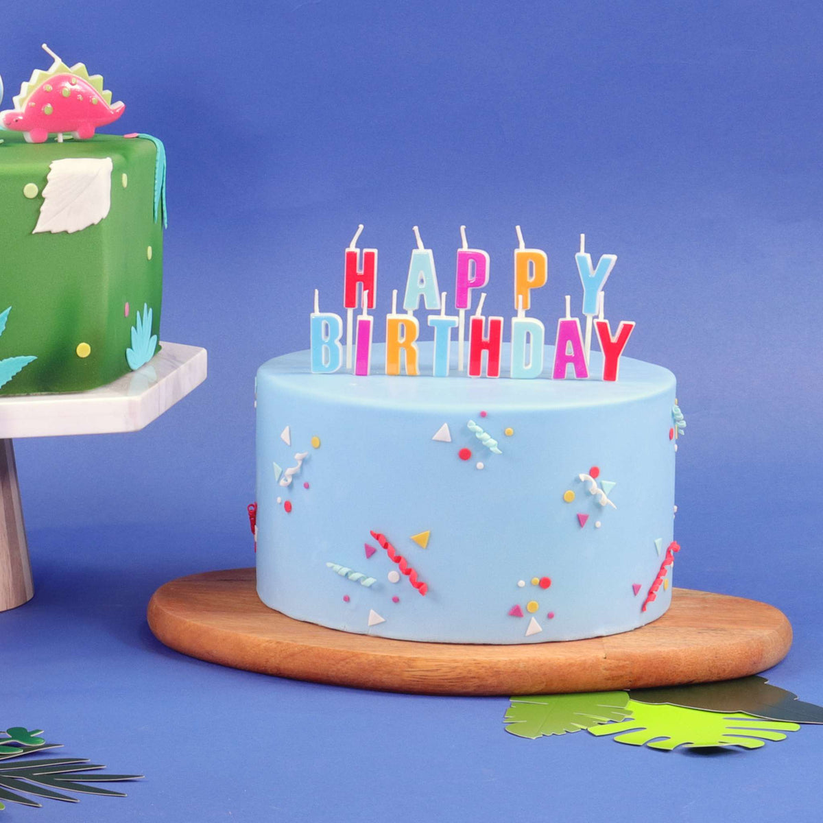 Kaarsen - Happy Birthday Letters Set van 13