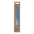 Blue Marble Tall Candles Set Of 6
