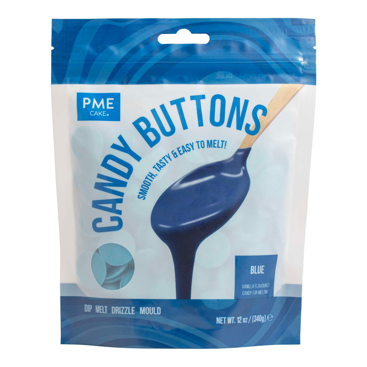 Blue Candy Buttons (340g / 12oz)