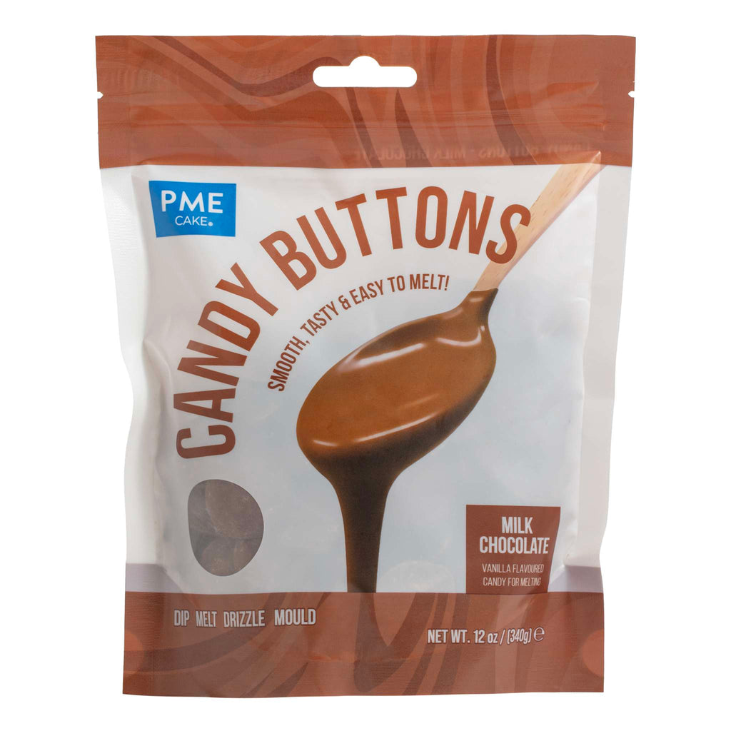 Candy Buttons - Marron Chocolat (340g / 12oz)