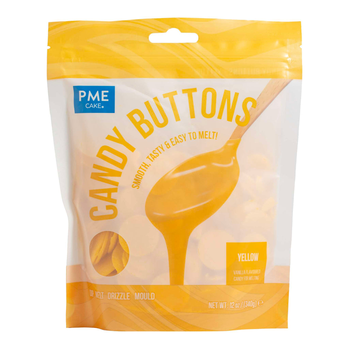 Yellow Candy Buttons (340g / 12oz)