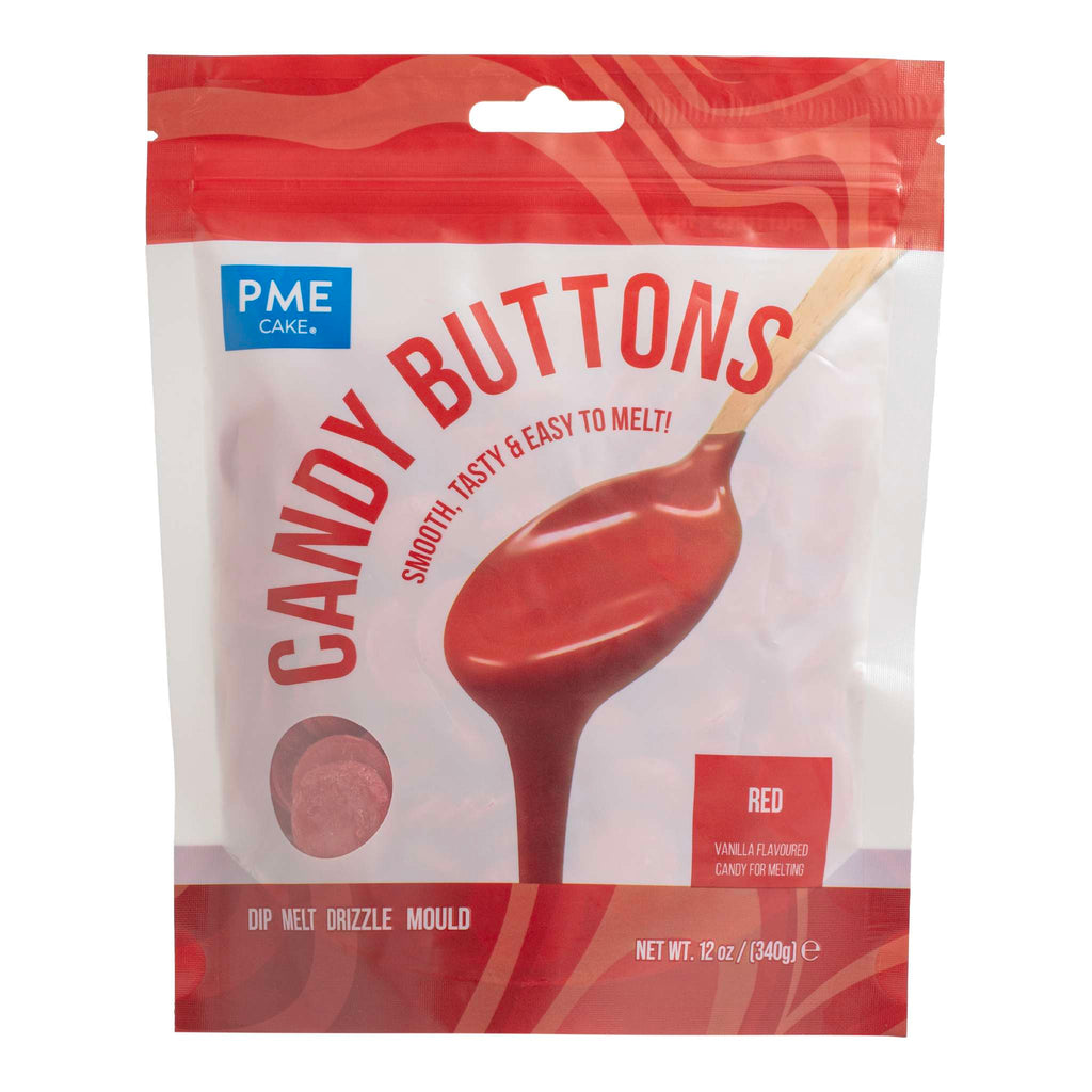 Candy Buttons - Rojo (340g / 12oz)