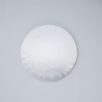 Plateaux à gâteau Ronds avec bordure lisse, Argentée (8" / 20cm)