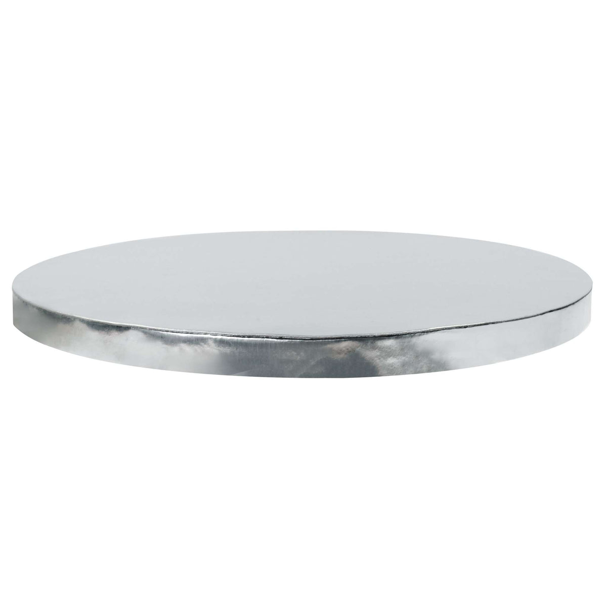 Round Banded Edge Silver Cake Board (20cm / 8in)