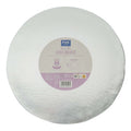 Runde Kuchenplatte mit Glatter Rand, Silber (10" / 25cm)