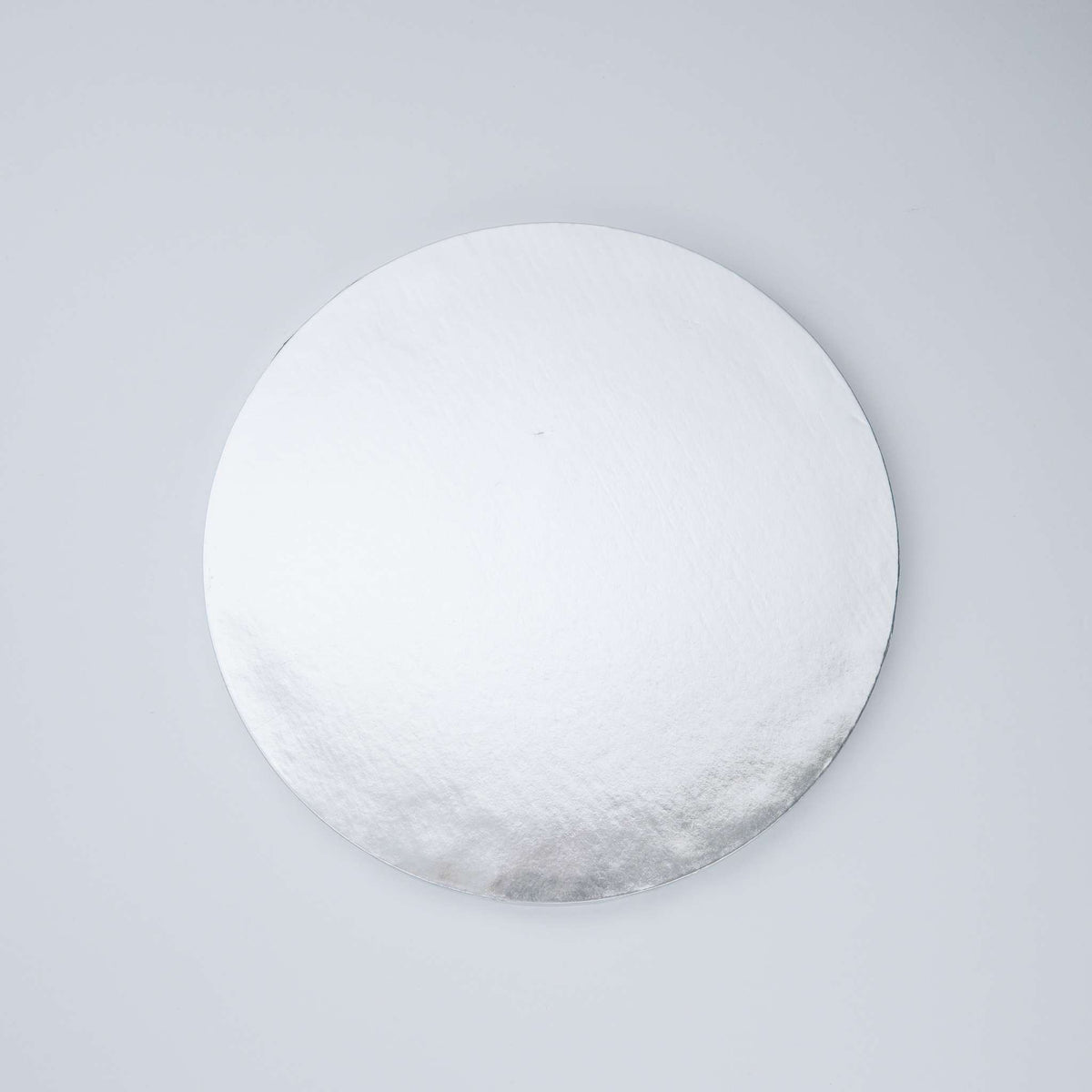 Round Banded Edge Silver Cake Board (25cm / 10in)